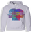 Two Heads Puzzle 3D Hoodie