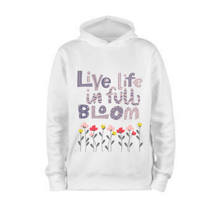 Live Life In Full Bloom 3D Hoodie