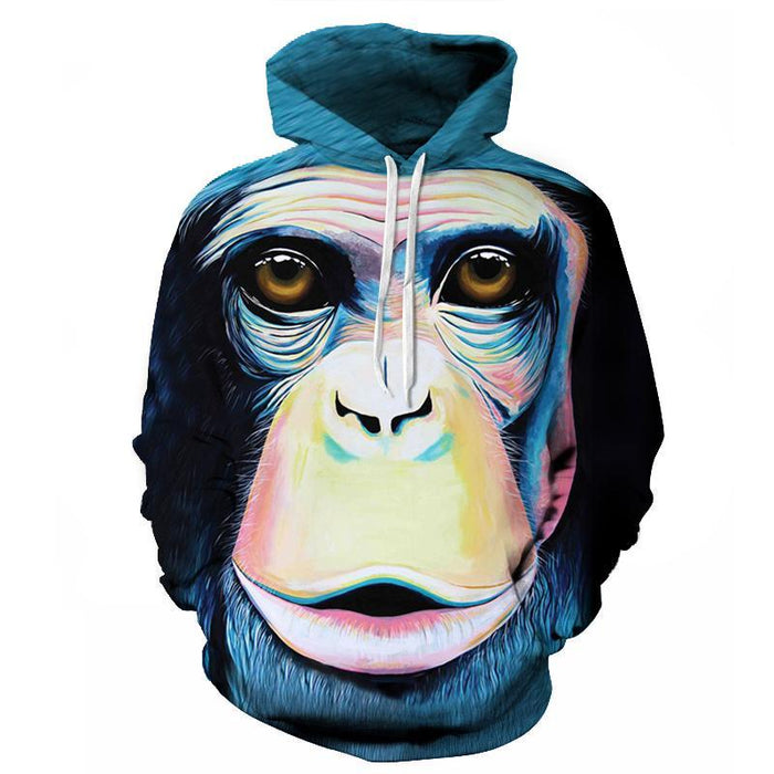Monkey 3D Sweatshirt Hoodie Pullover