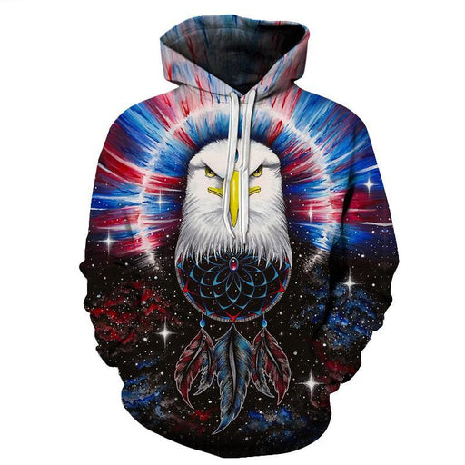 Eagle Dream-Catcher 3D Sweatshirt, Hoodie, Pullover