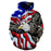 American Bald Eagle 3D Sweatshirt Hoodie Pullover