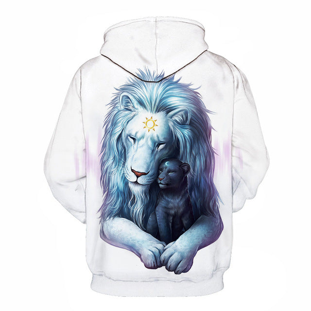 Child of Light Lion 3D Sweatshirt Hoodie Pullover