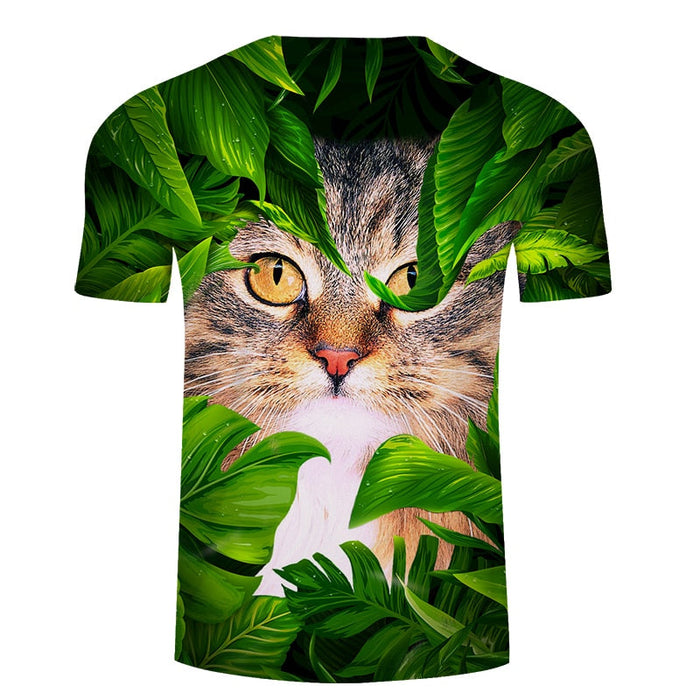 Peeking Cat T-shirt