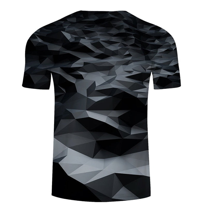 Black Abstract T-shirt